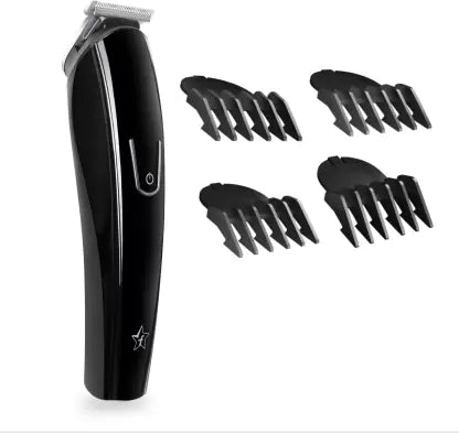 Flipkart SmartBuy M4D12Q Runtime : 60 min Cordless USB Trimmer for Men  (Black) Flipkart SmartBuy M4D12Q Runtime : 60 min Cordless USB Trimmer for Men  (Black)
